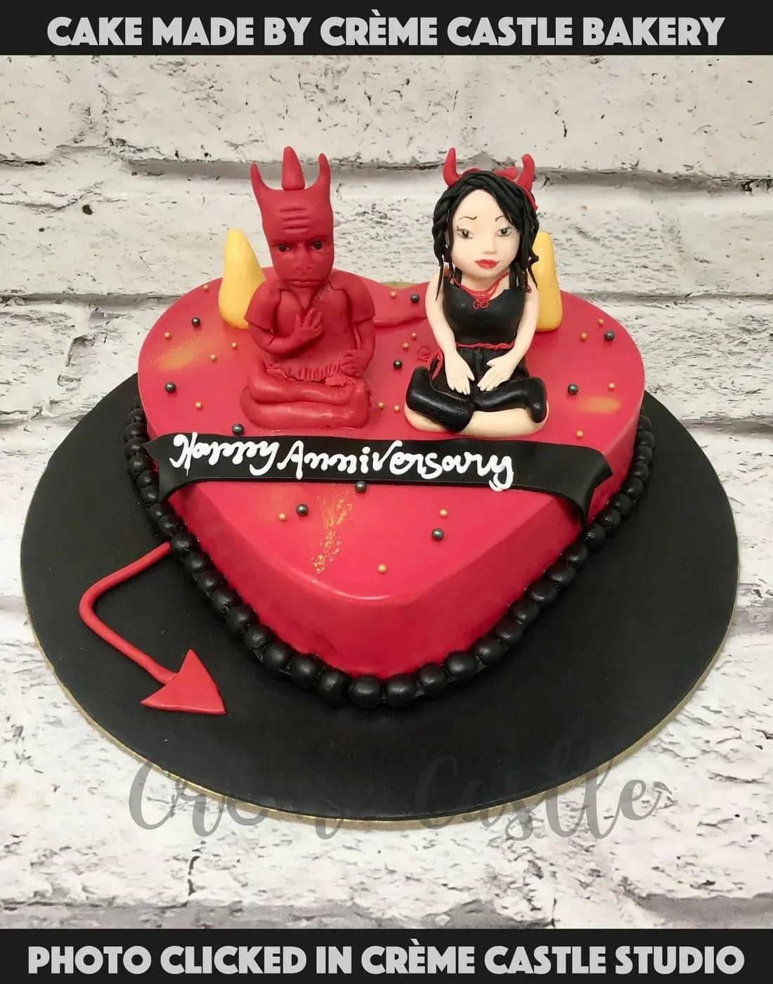 Devil Heart Cake