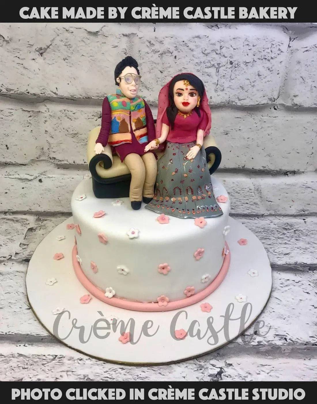 Engagement Day Cake
