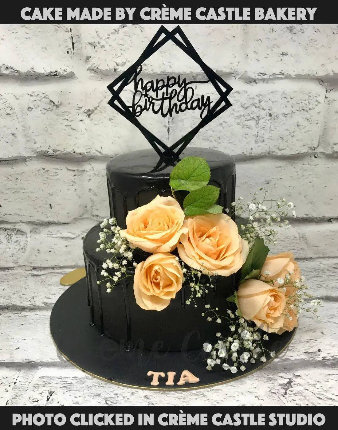Yellow Roses Cake