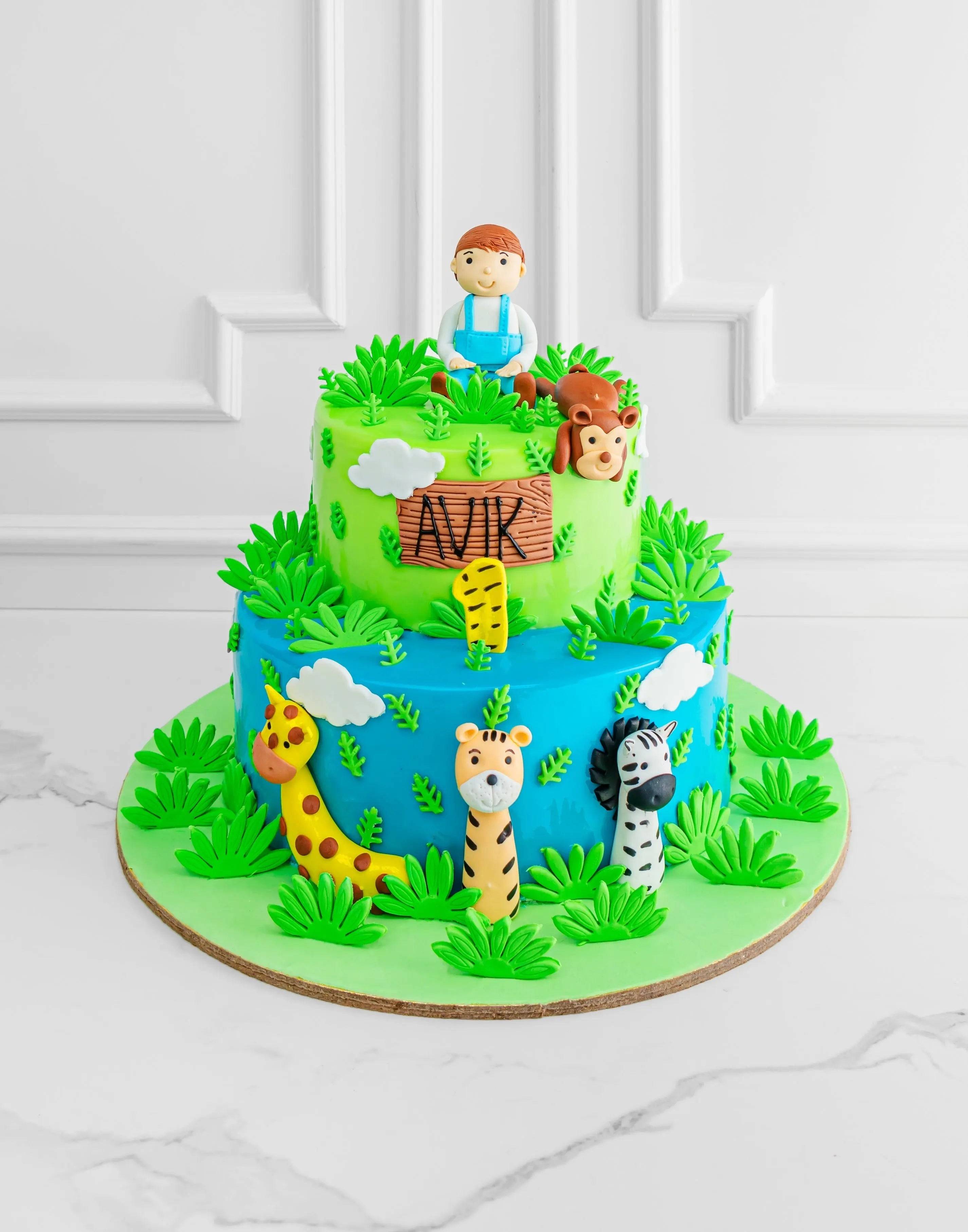 Jungle Water Cake