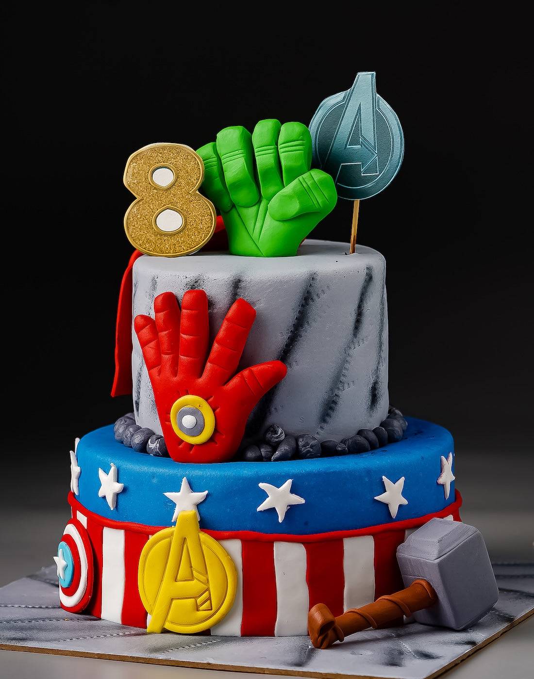 2-Tier Avenegers Cake