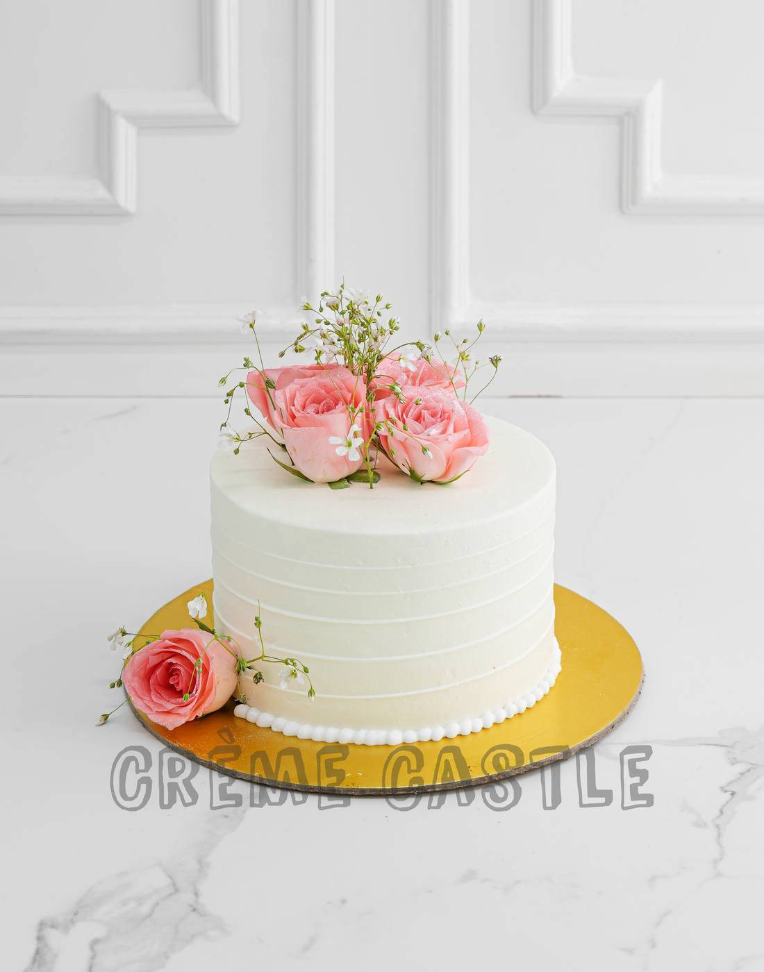 Simple Rosy Cake