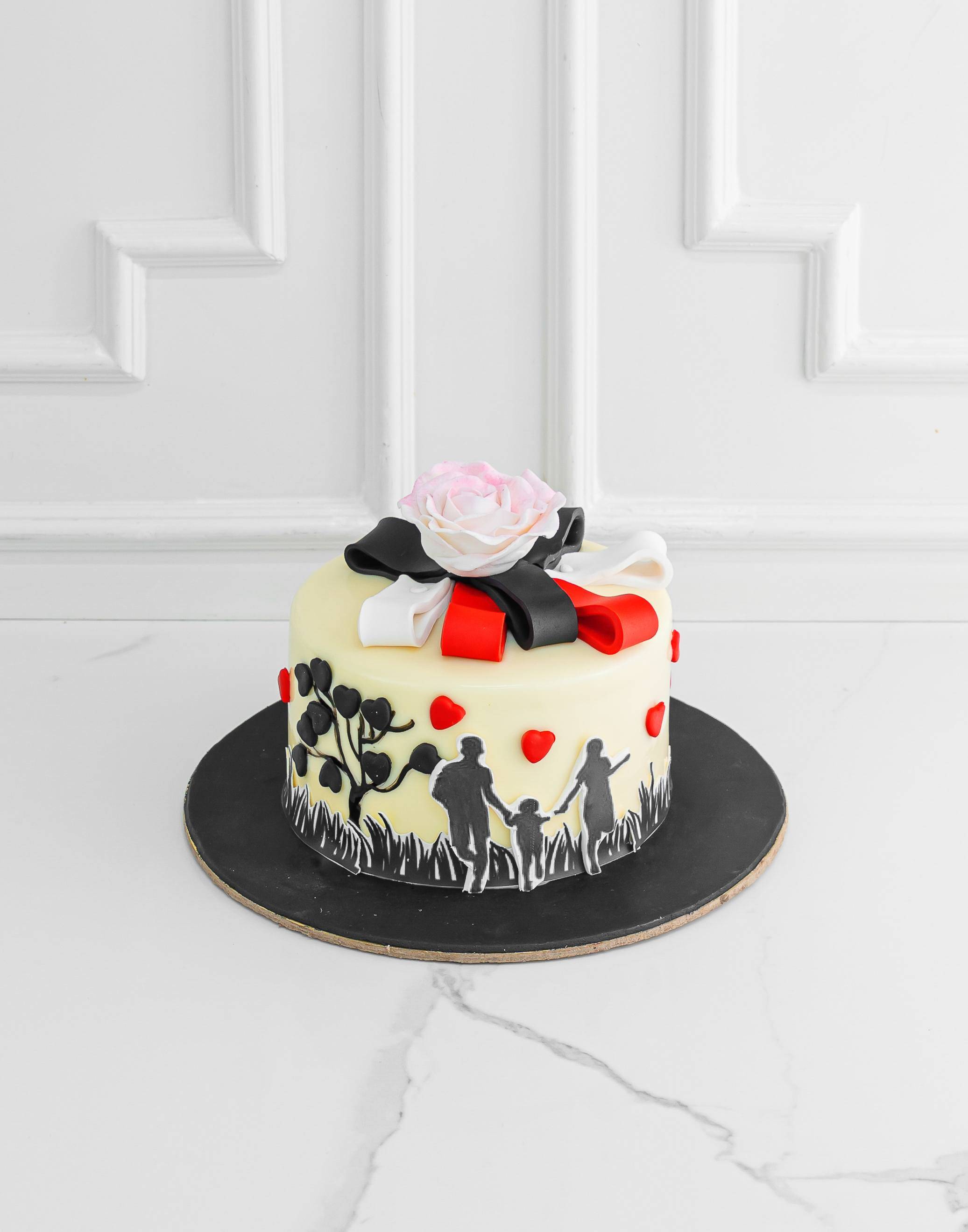 Family Anniversary Cake