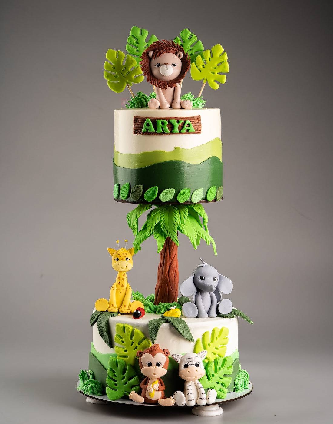 2 Tier Anti-Gravity Cake for Boy