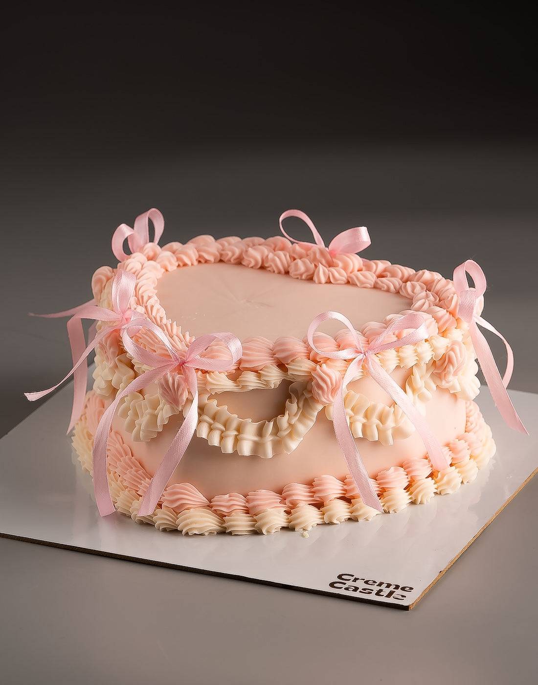 Anniversary Cake Heart Shape