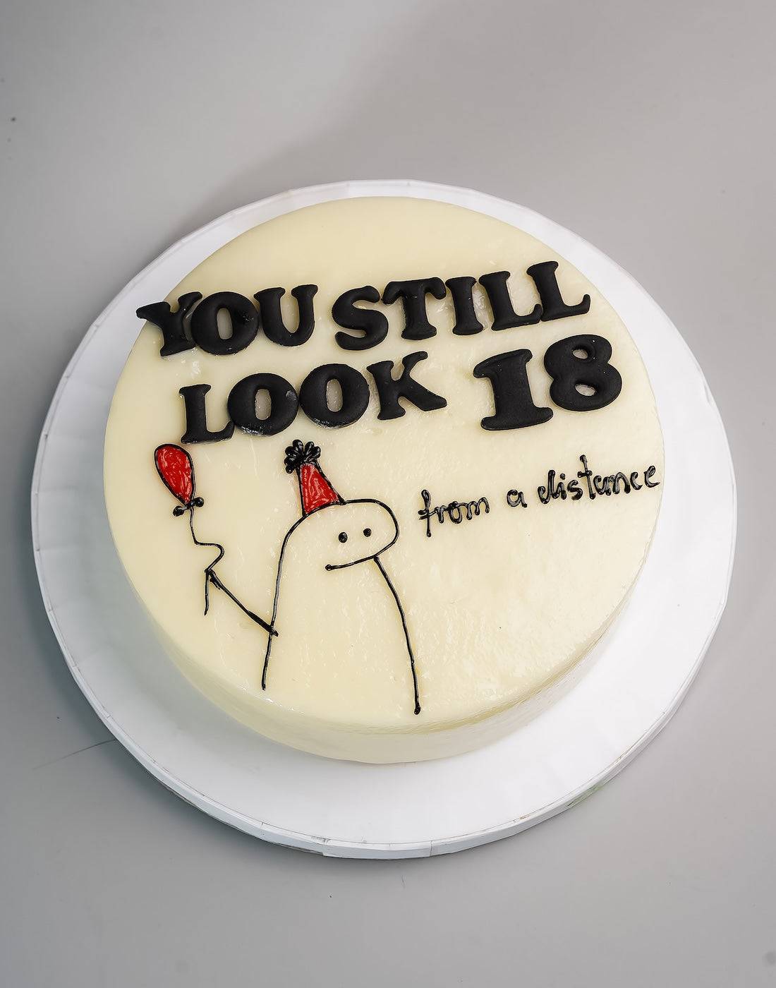 Teenager Meme Cake