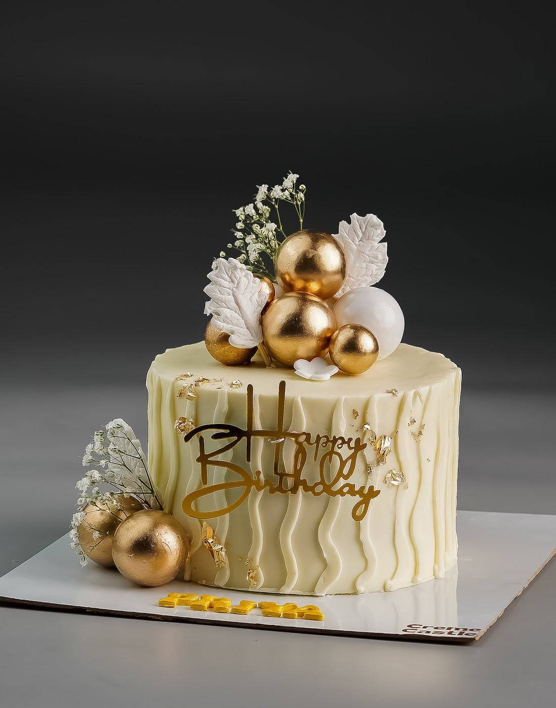 Customized Flower Cake