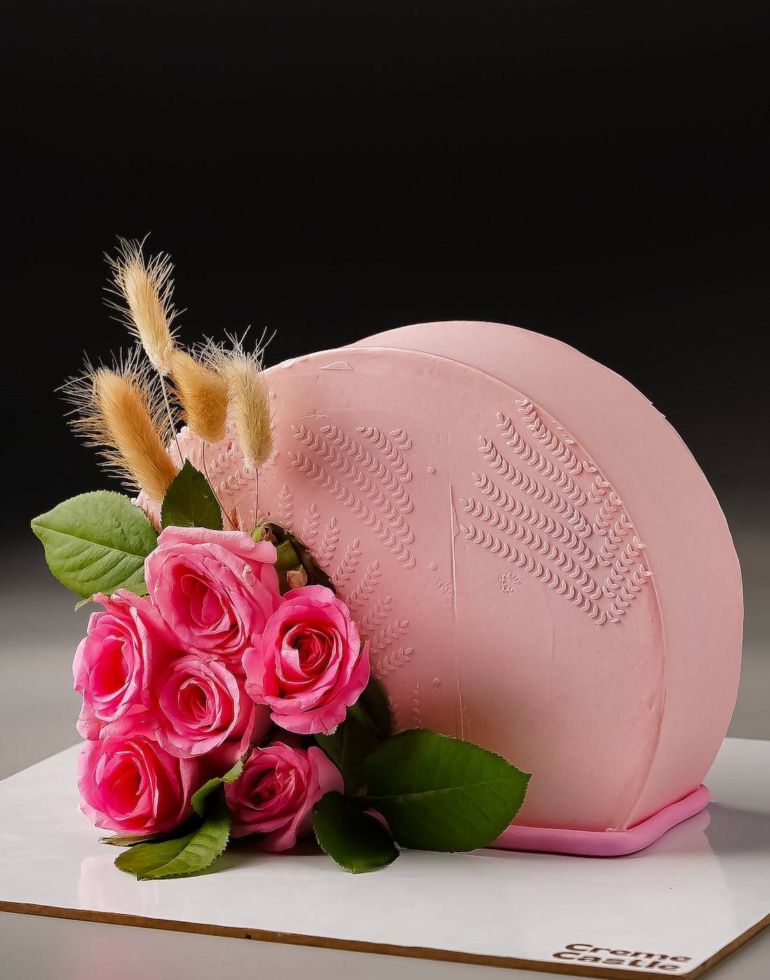 Upright Floral Bohemia Cake