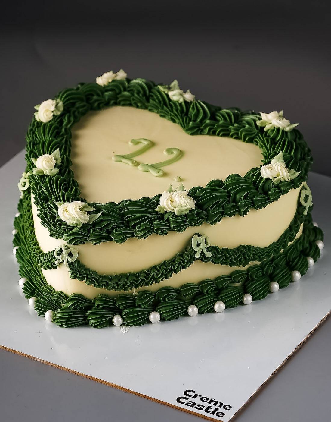 Classic White Vintage Cake