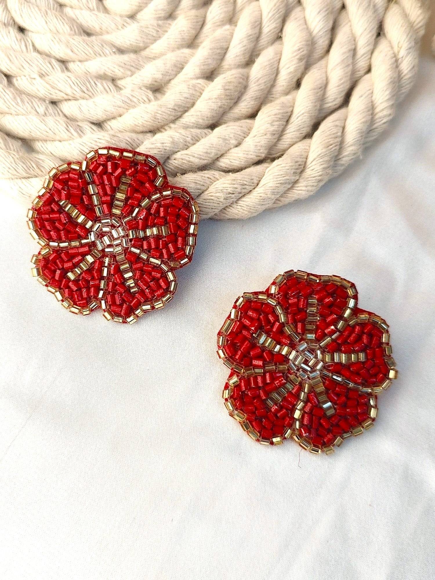 Flower Earrings - Contemporary Fashion Jewelry for Women