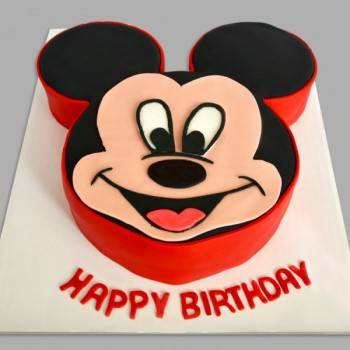 Mickey Mouse Shape Cake Buy only at ₹2994