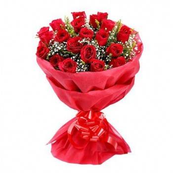 20 Red Roses Bouquet Buy at ₹999