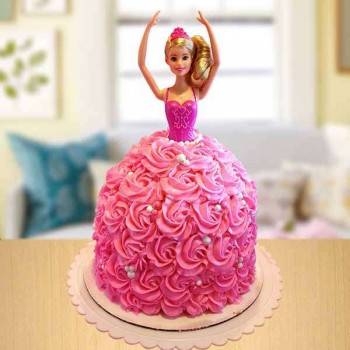 Pink Barbie Cake Buy only at ₹1990