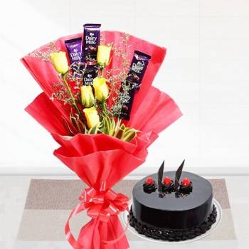 Chocolates Roses n Cake Buy only at ₹995