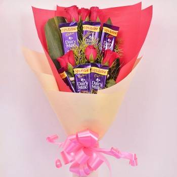 Roses with Cadbury Buy at ₹699