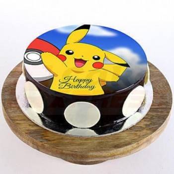Pikachu Photo Cake Buy only at ₹899