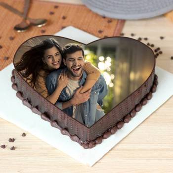 Cute Heart Couple Cake Buy only at ₹1599