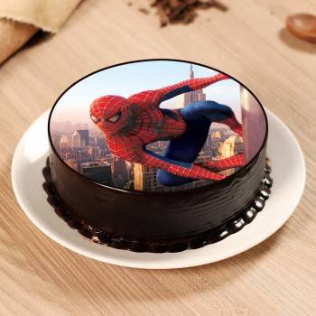 Spiderman Photo Cake Buy only at ₹949