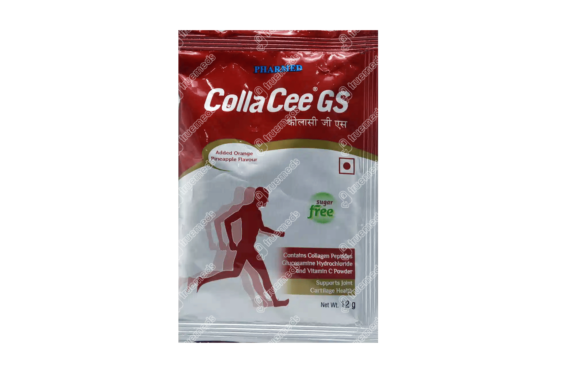 Collacee Gs Orange Pineapple Flavour Sugar Free Sachet 12gm
