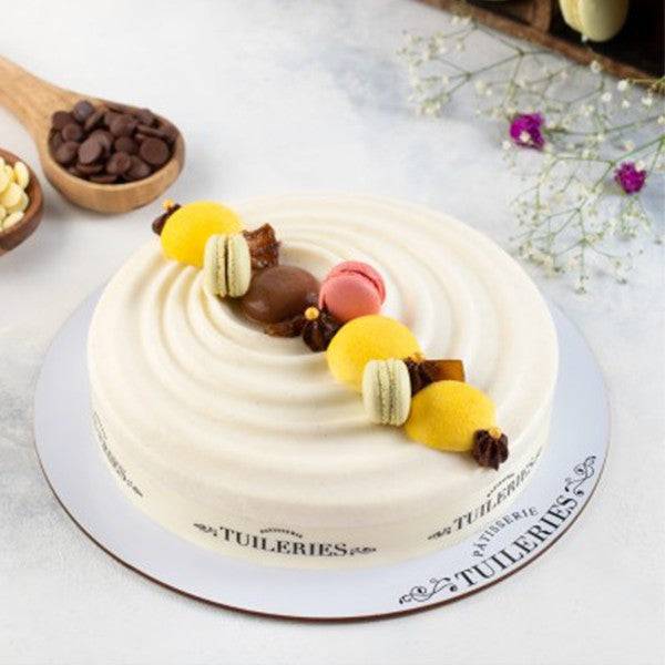 Caramalised Pineapple and vanilla mousse Cake (1000-1100 grams)