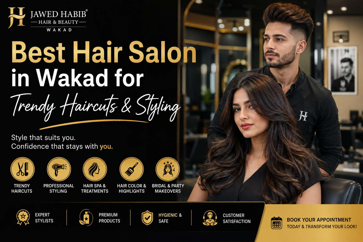 Unisex Salon karve nagar