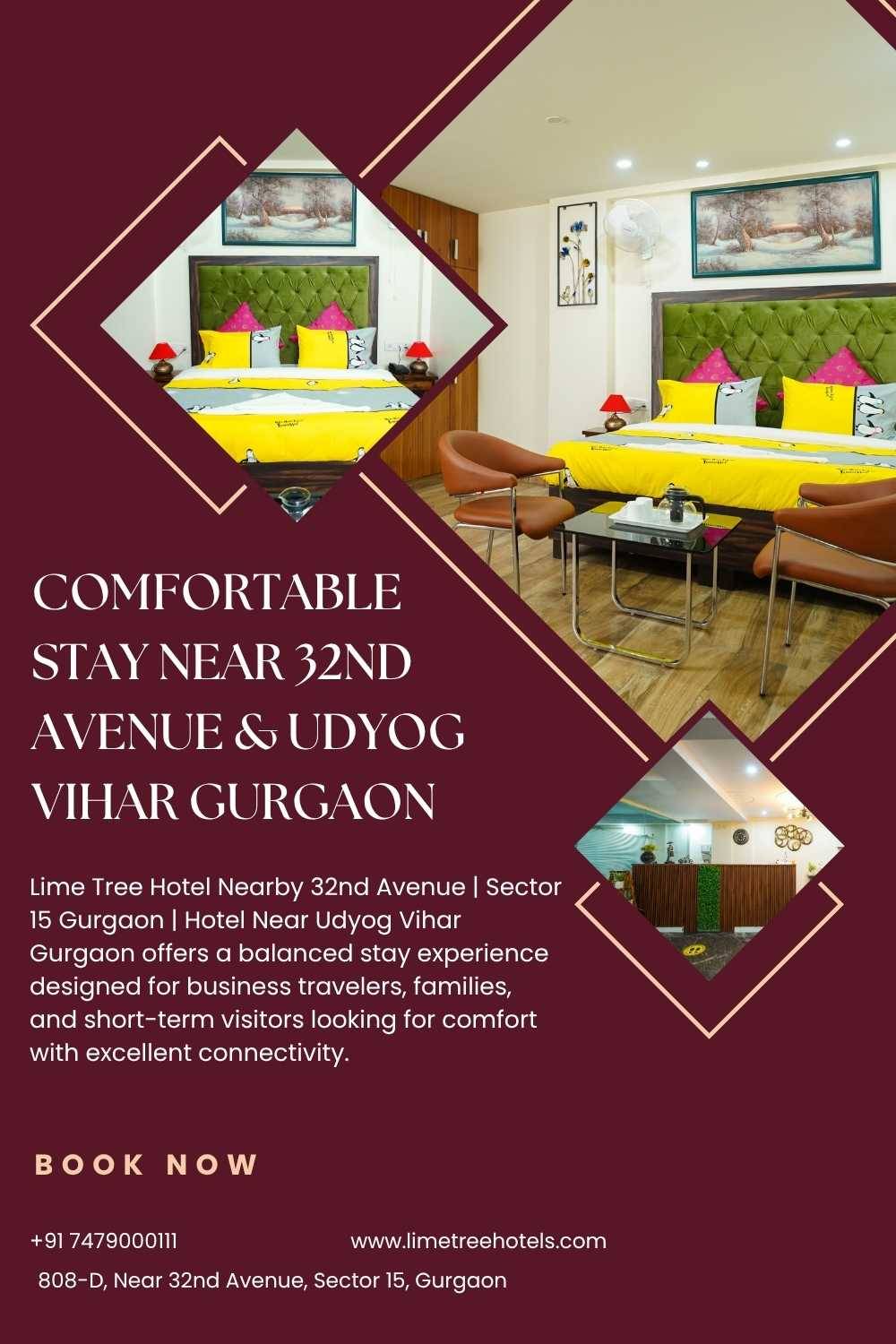 Comfortable Hotel Stay Near Key Business & Medical Hubs