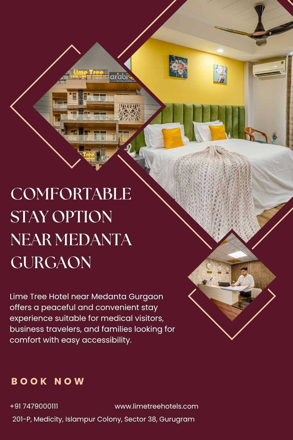 Relaxed & Convenient Stay Near Medanta Medicity Gurgaon