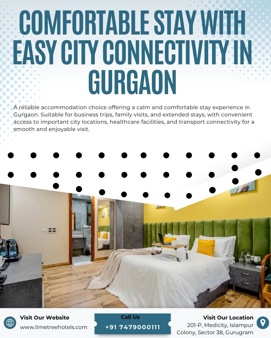 Relaxed & Comfortable Stay Experience in Gurgaon