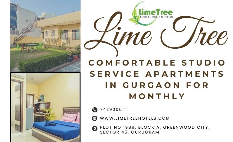 Lime Tree Studio Serviced Apartment near Fortis Gurgaon