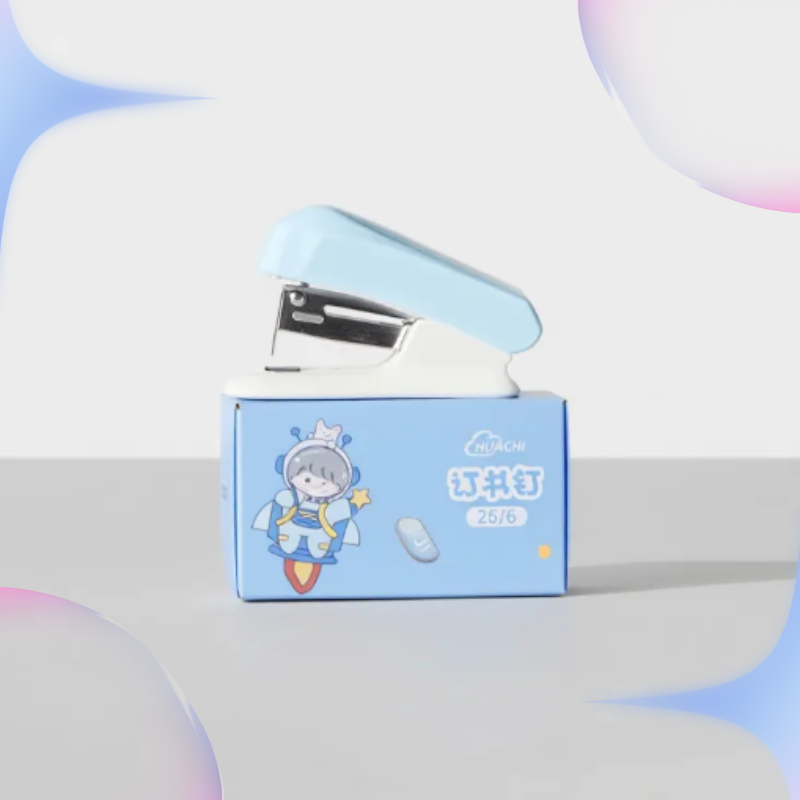 Cute Mini Stapler with Staples – Portable Desk Accessory for School, Office & Home (Random color) Buy @ ₹149