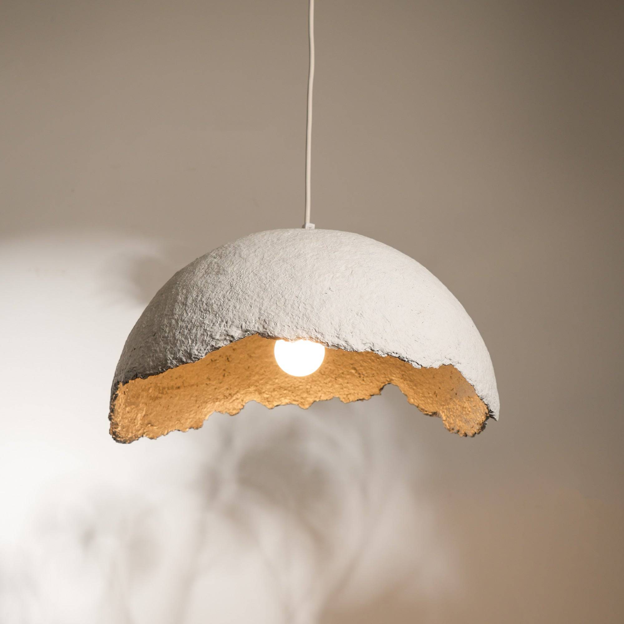 Terra Mache Pendant Lamp