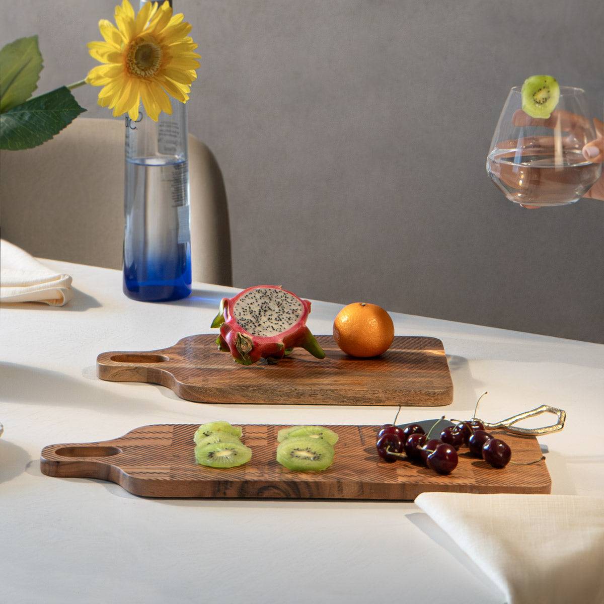 Acacia Patterned Cheese Board