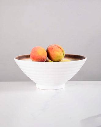 Artisan Glazed Ceramic Serving Bowl