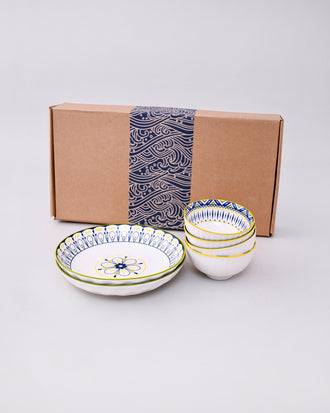 Classic Mandala Art Bowl - Set Of 6