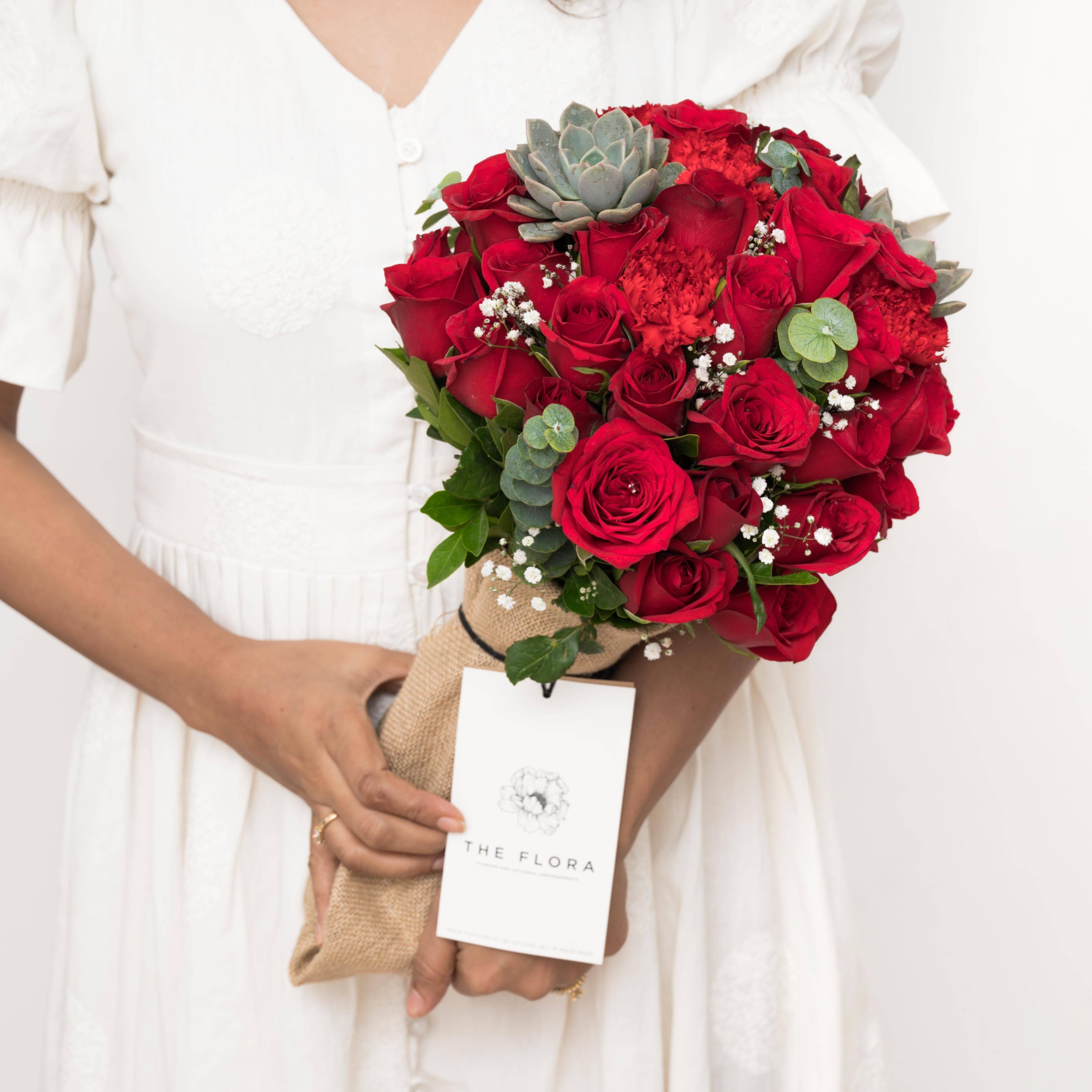 Red Succulent Garden Buy at ₹2900