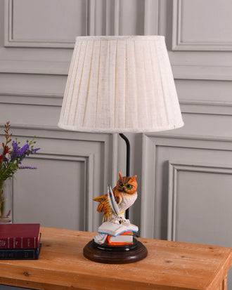 'Guardian of Knowledge' Owl Table Lamp