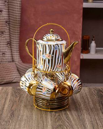 Briony 14-Piece Tea Set with Stand