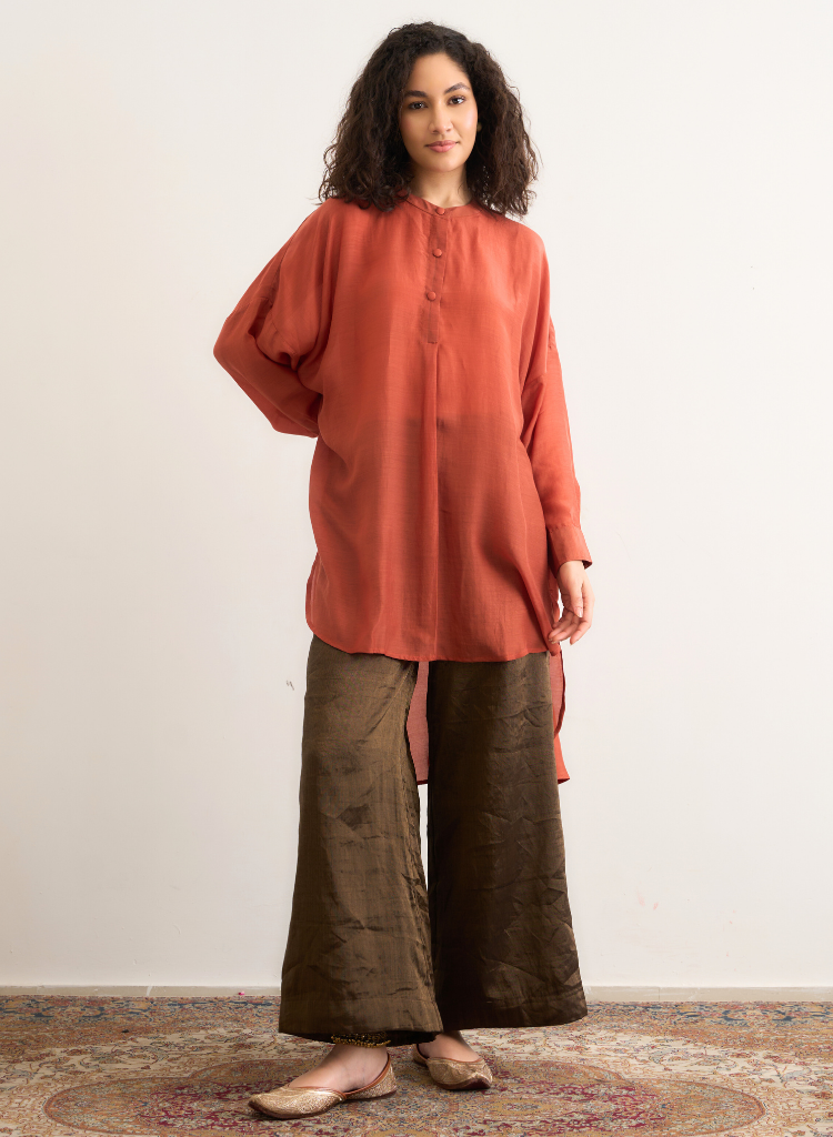 Daffodil Tissue Trousers - color variant: Brown