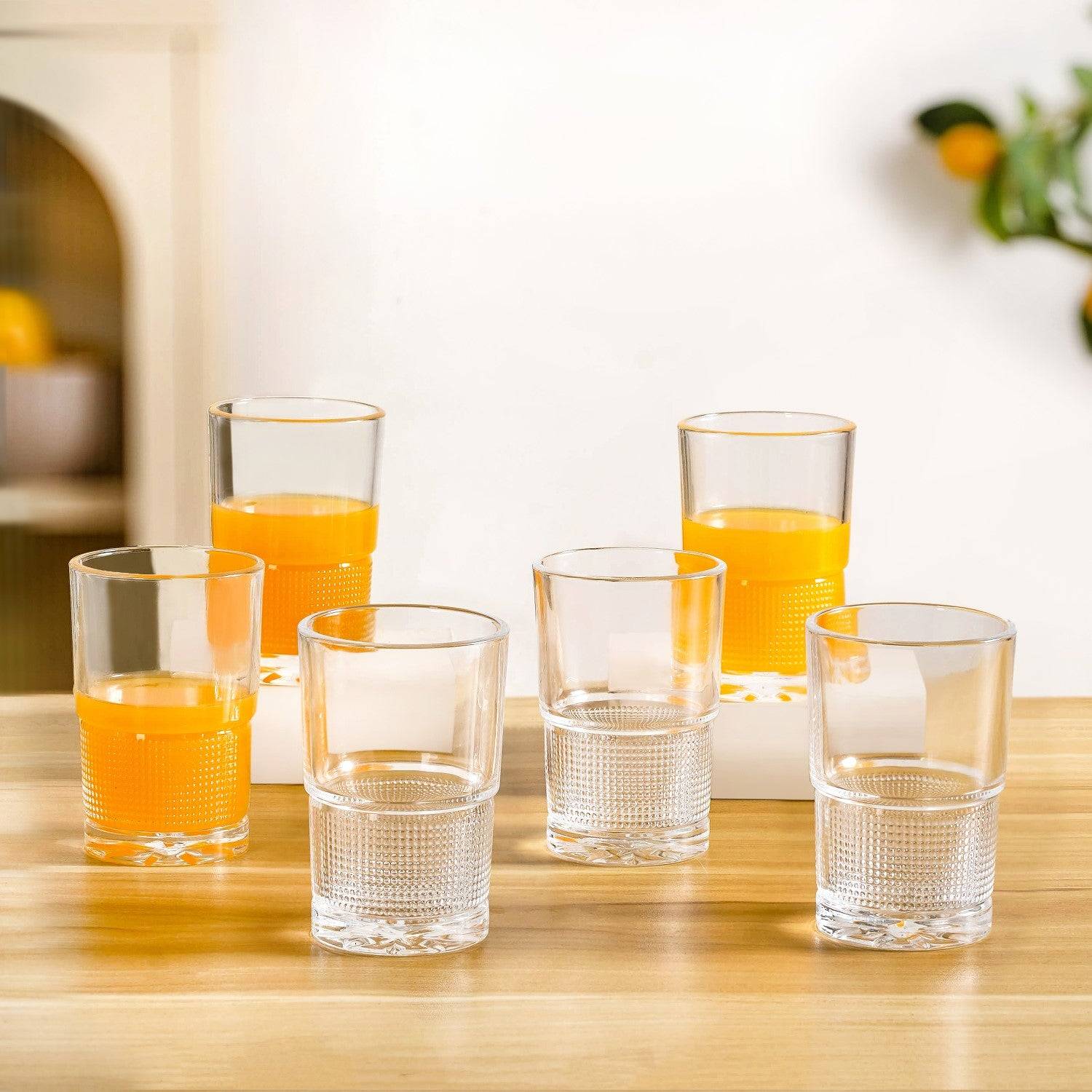 Daily Sip Tea Glass Set Of 6 190ml buy only at ₹645