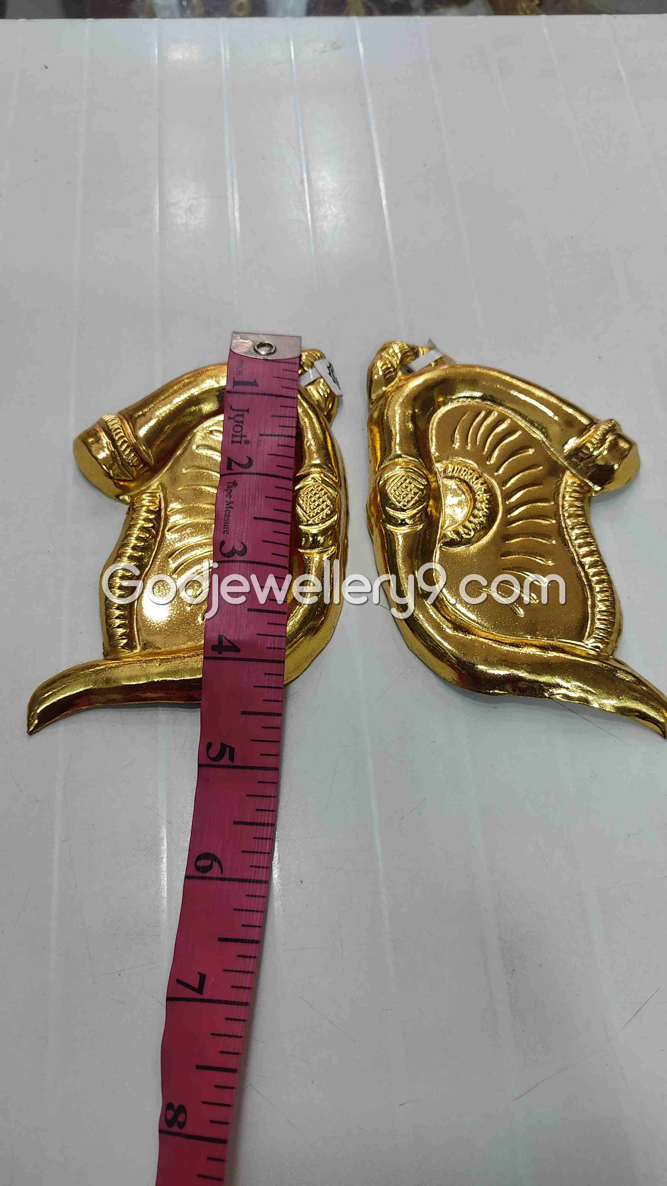 Deity Elephant Earrings Karna pathakam for Idol 4