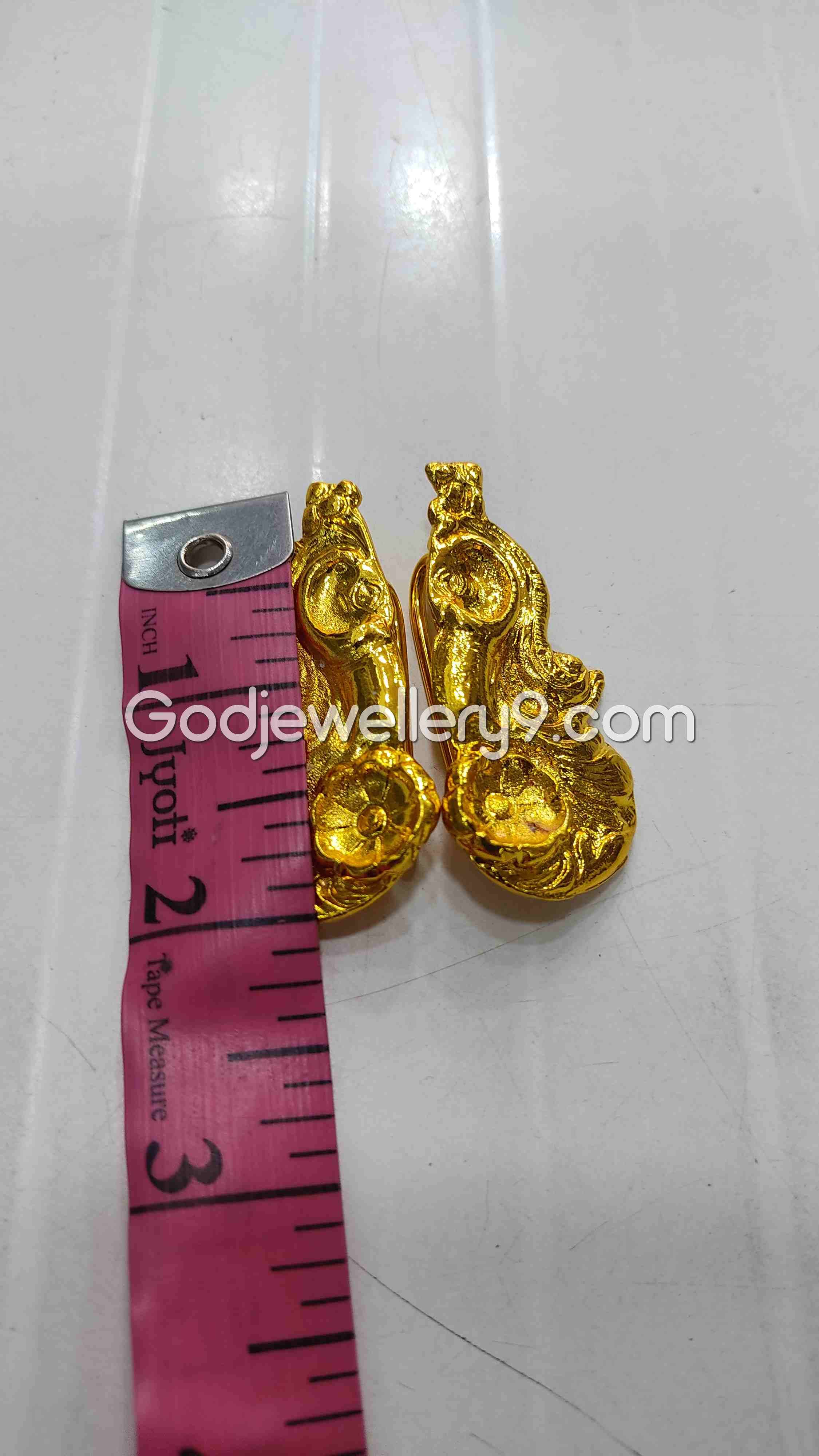 Deity Gold Plated Earrings Karna pathakam All Gods 2