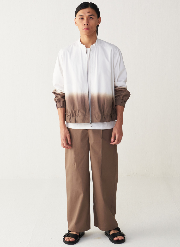 Dip Dye Bomber Jacket