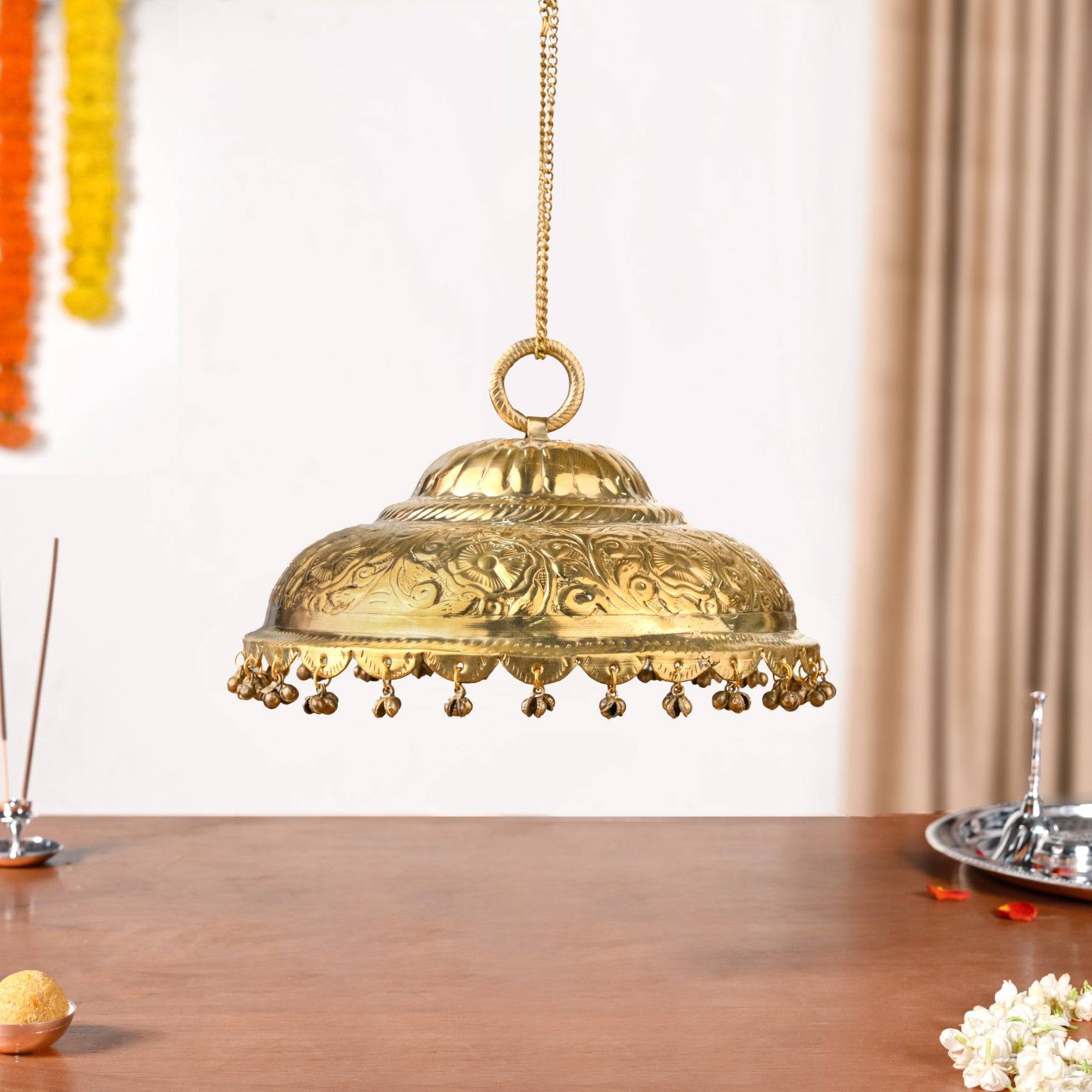 Divine Singhasan Chatra Gold Large 26cm