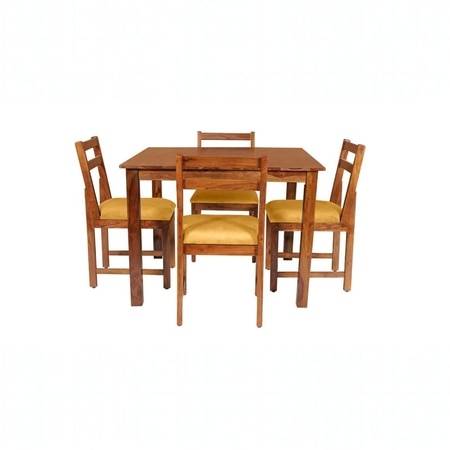 faun solid wood  4 seater Dining table in  Provincial Teak