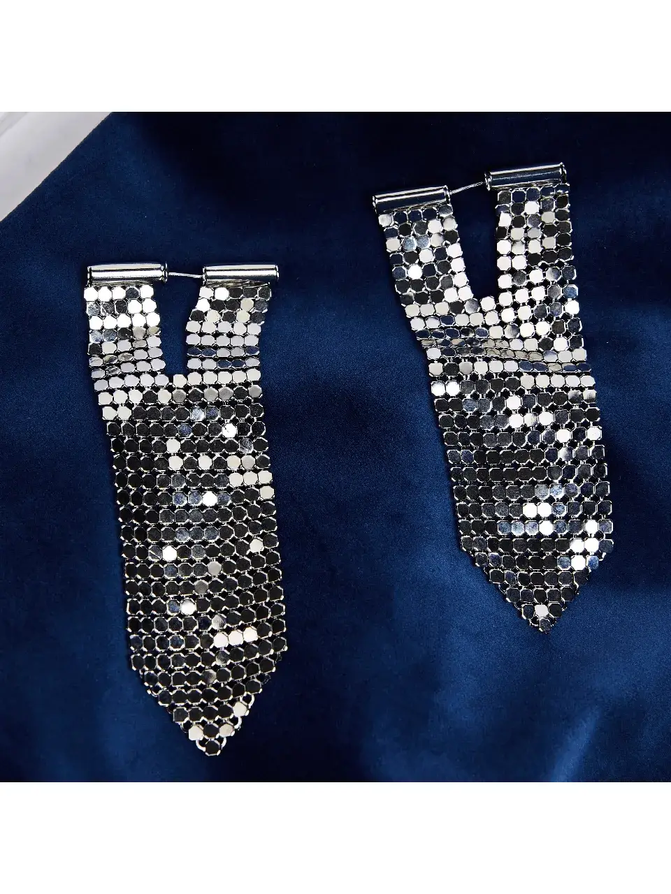 Sayda Jewels Silver Fringe Earrings ER-TF-79 Buy @ ₹735