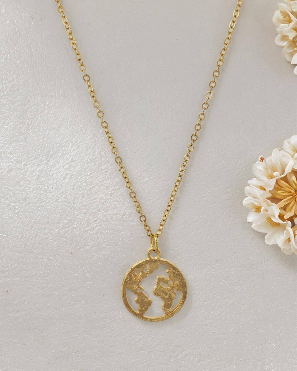 Earth Pendant Necklace buy only at ₹99