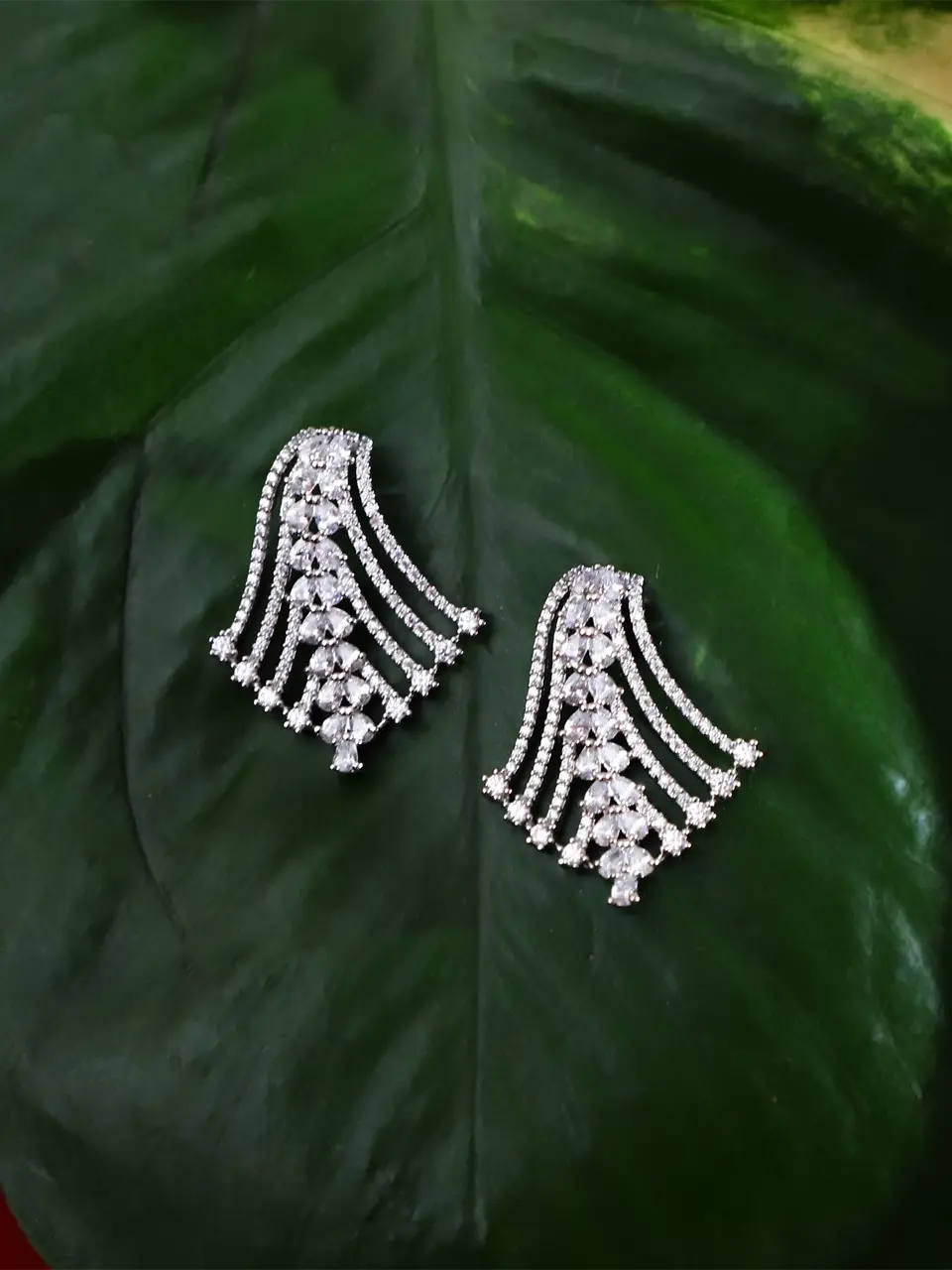 Sayda Jewels Amina Zircon Earrings Er-Jb-17 Buy @ ₹945