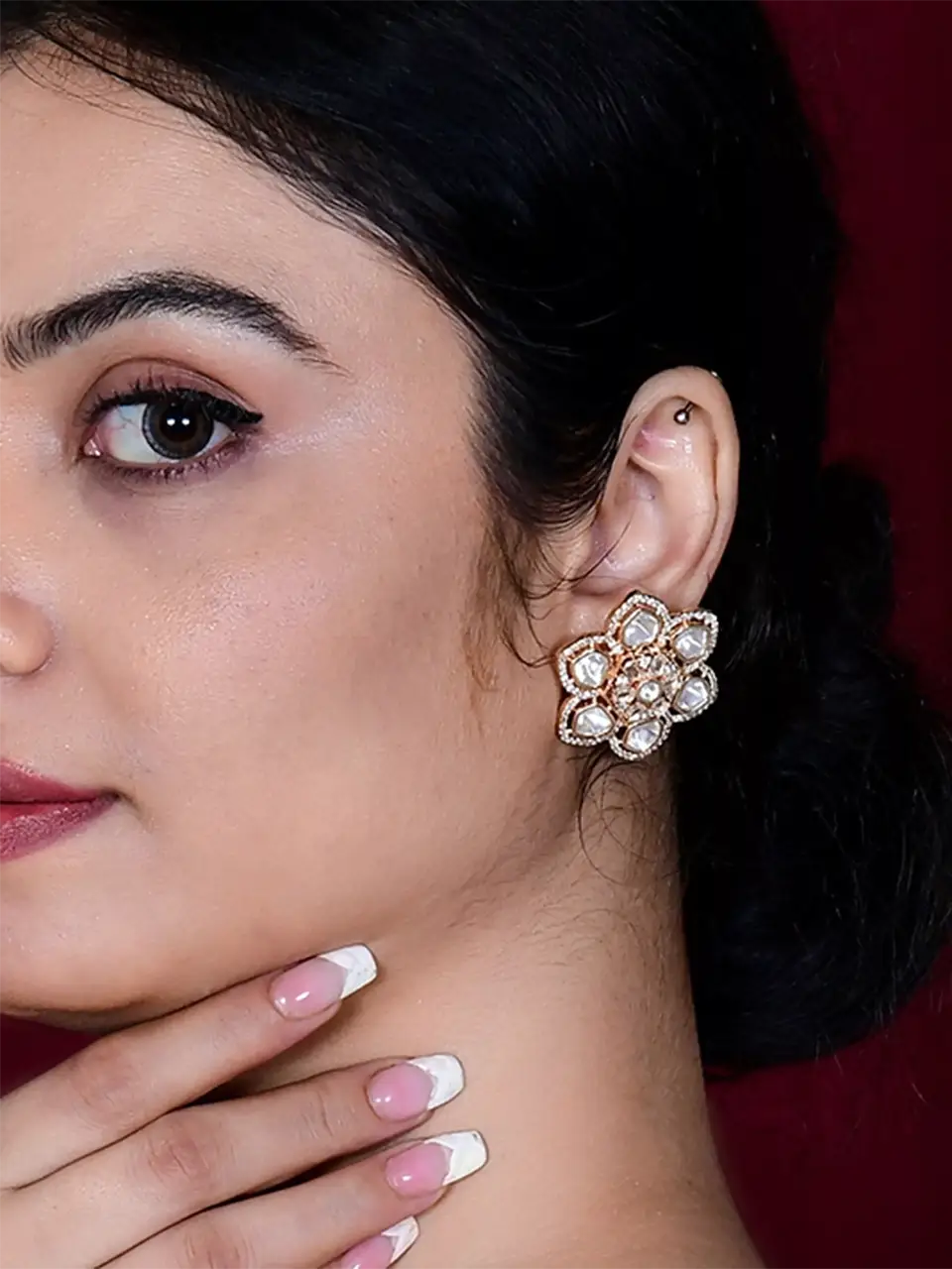 Sayda Jewels Aavya Earrings Er-Sr-12 Buy @ ₹1950