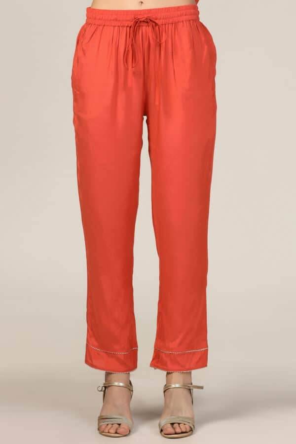 Orange Ensemble palazzo