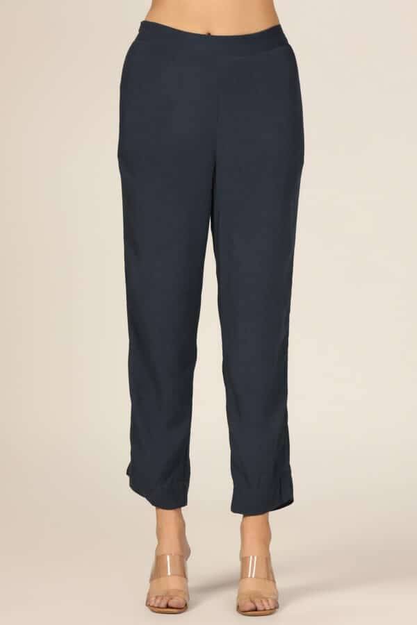 Azure Comfort Rayon Regular Palazzo